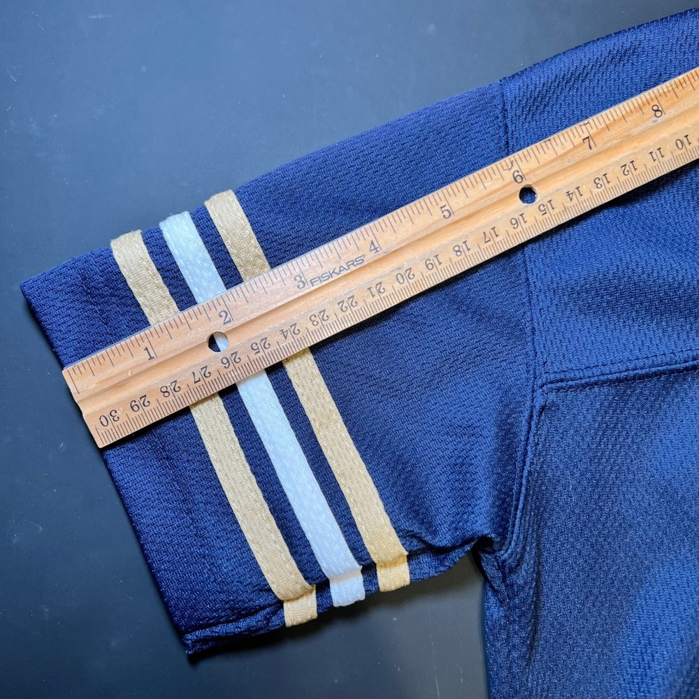 Vintage NFL St. Louis Rams Jersey Navy Blue Gold Y2K Football Youth XS 4-5 - Picture 10 of 11